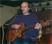 dave atkins performing in 'the spotlight' - 21/3/2001